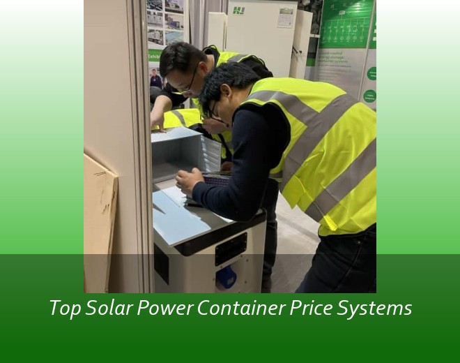 Top Solar Power Container Price Systems